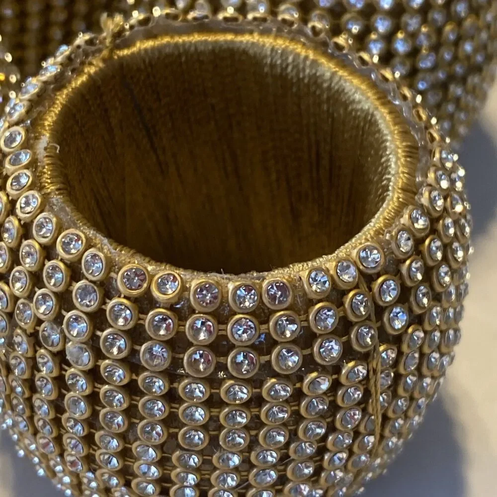 Gold Napkin Rings Set Of 10 Jeweled Napkin Holders Round Napkin Rings Fancy
